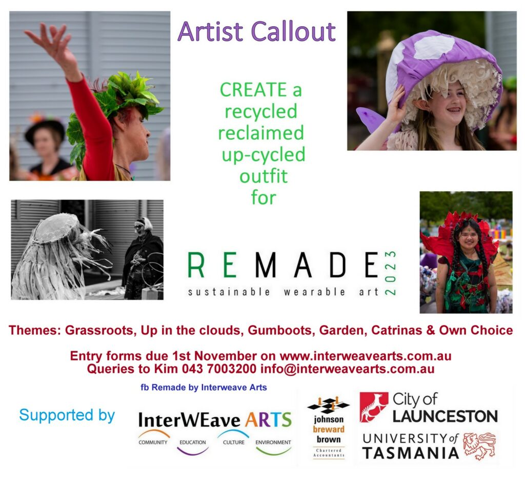 Remade Call out to Artists flyer 2023
